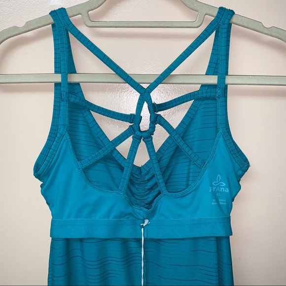 🚫 SOLD prAna Striped Dreaming Shelf Bra Dress XS - Picture 3 of 10